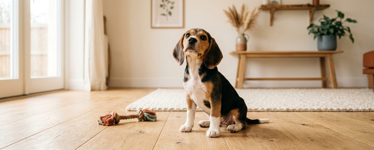 Beagle-pentu — rotuopas, koulutus ja hoito