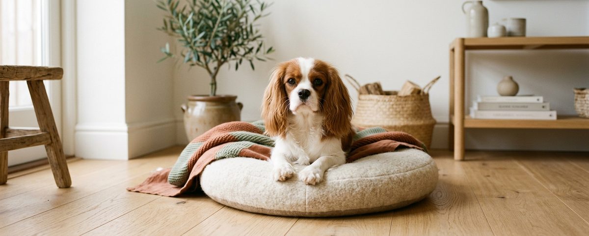 Cavalier kingcharlesinspanieli-pentu — rotuopas, hoito ja terveys